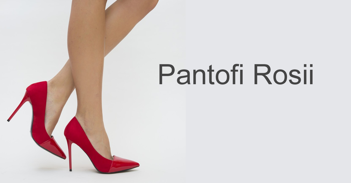 Pantofi Rosii