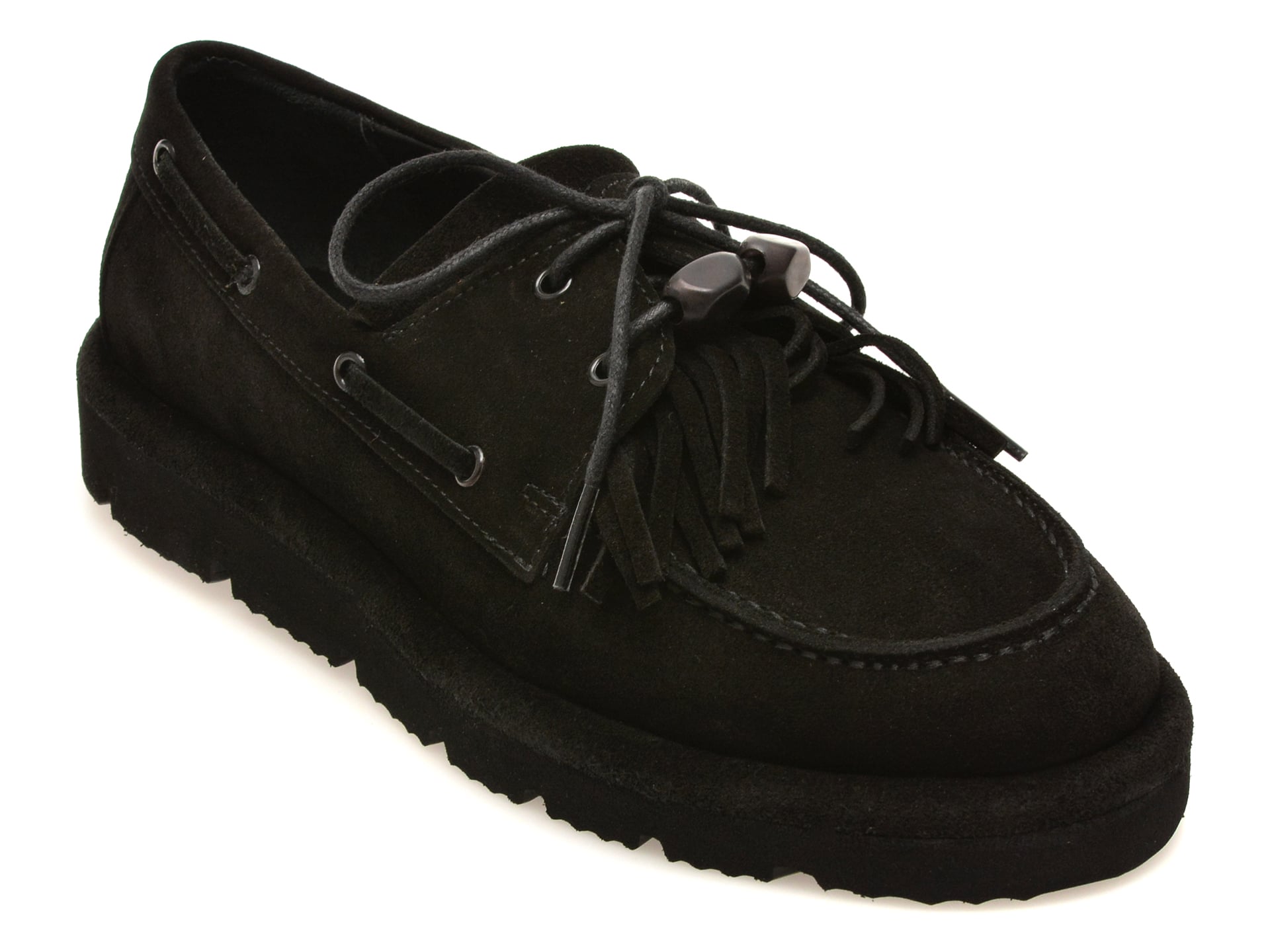 Mocasini GRYXX negri, 3642615, din piele intoarsa