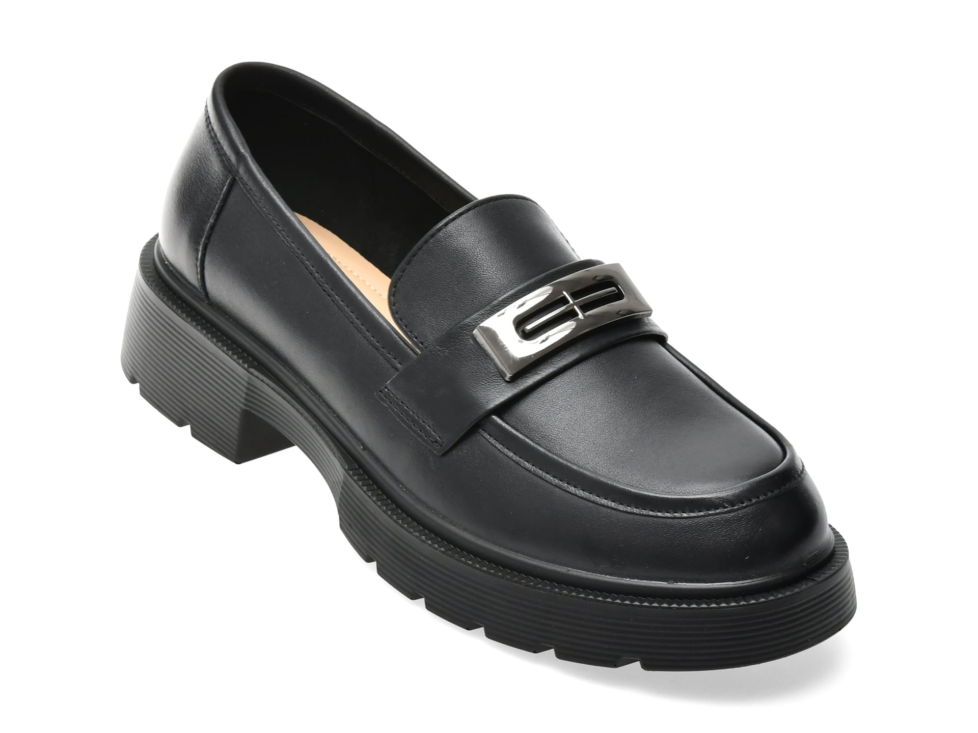 Mocasini GRYXX negri, 6310, din piele naturala