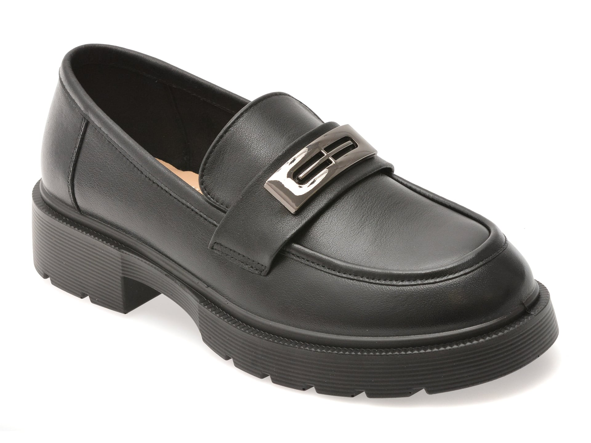 Mocasini GRYXX negri, 8987, din piele naturala