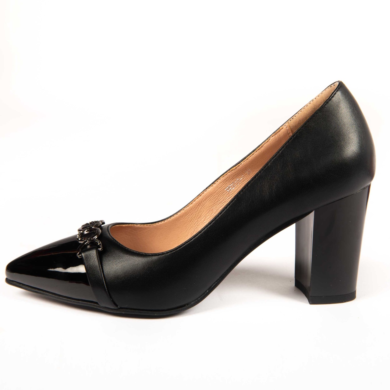 Pantofi Eleganti dama din Piele Ecologica CRL0135 Negru