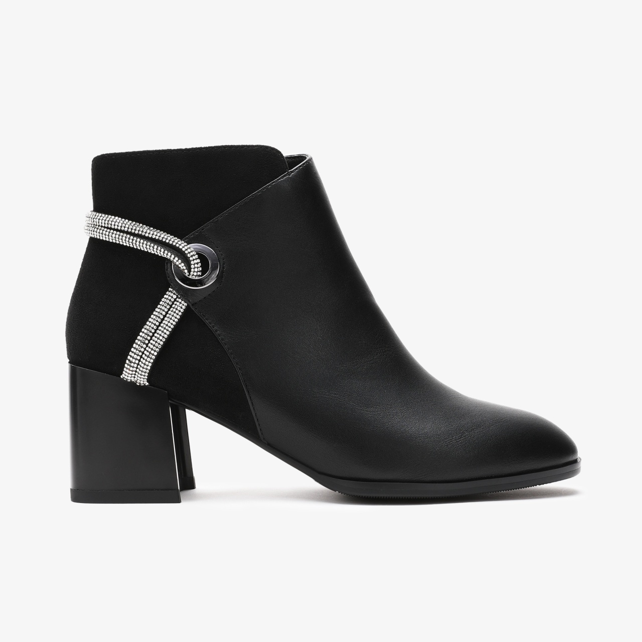 Botine dama din Piele Ecologica+Piele Ecologica Intoarsa CRL0662