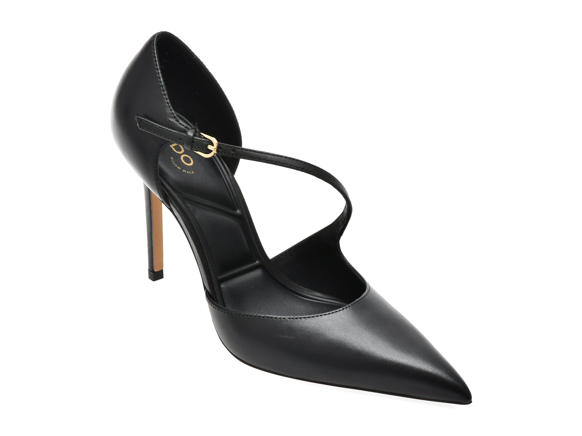 Pantofi eleganti ALDO negri, JANINNE 001, din piele naturala