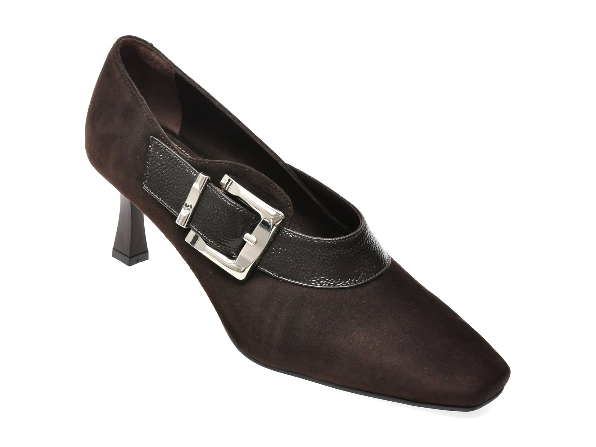 Pantofi eleganti EPICA maro, 1024171, din piele intoarsa