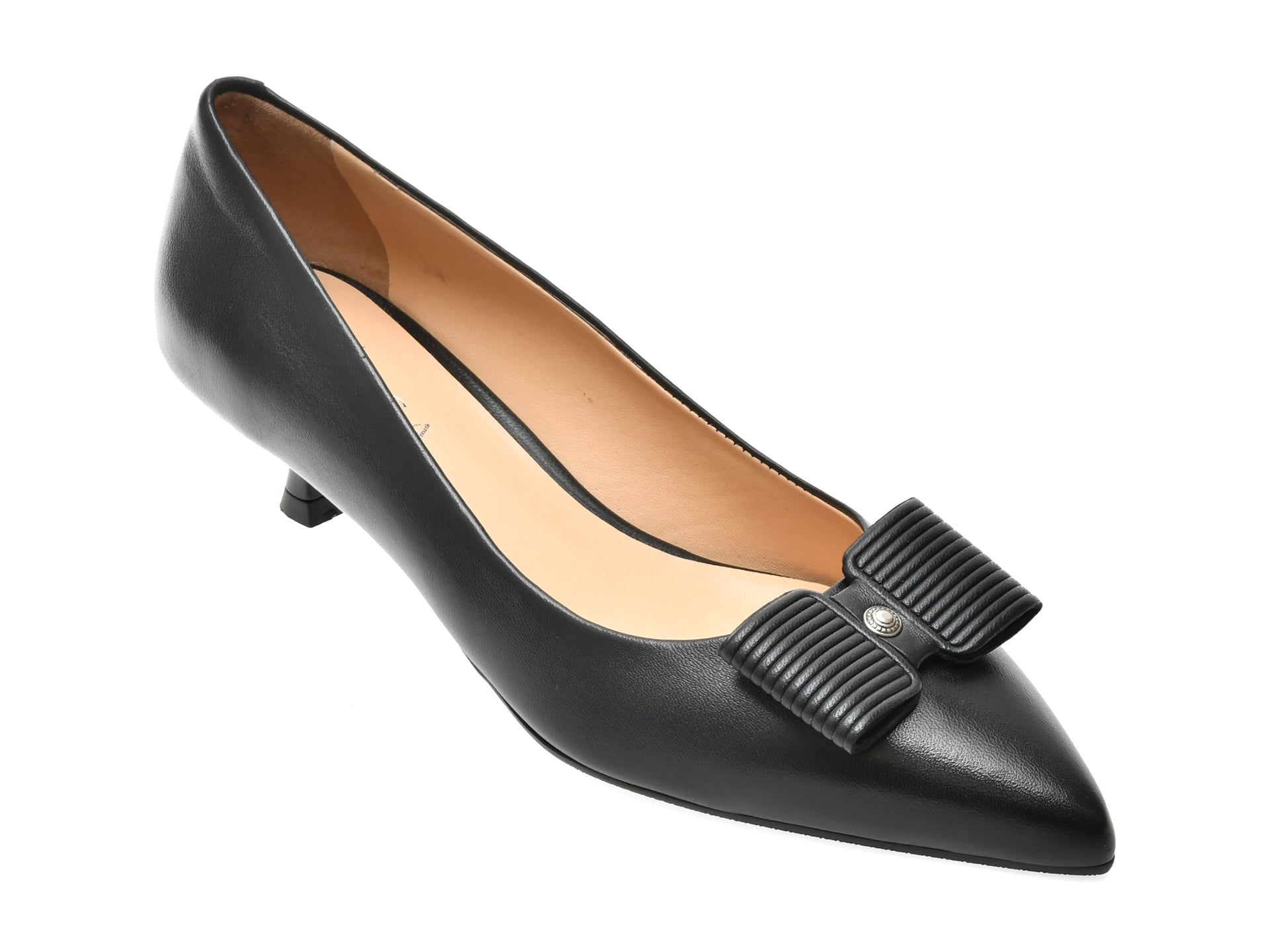 Pantofi eleganti EPICA negri, 3207491, din piele naturala