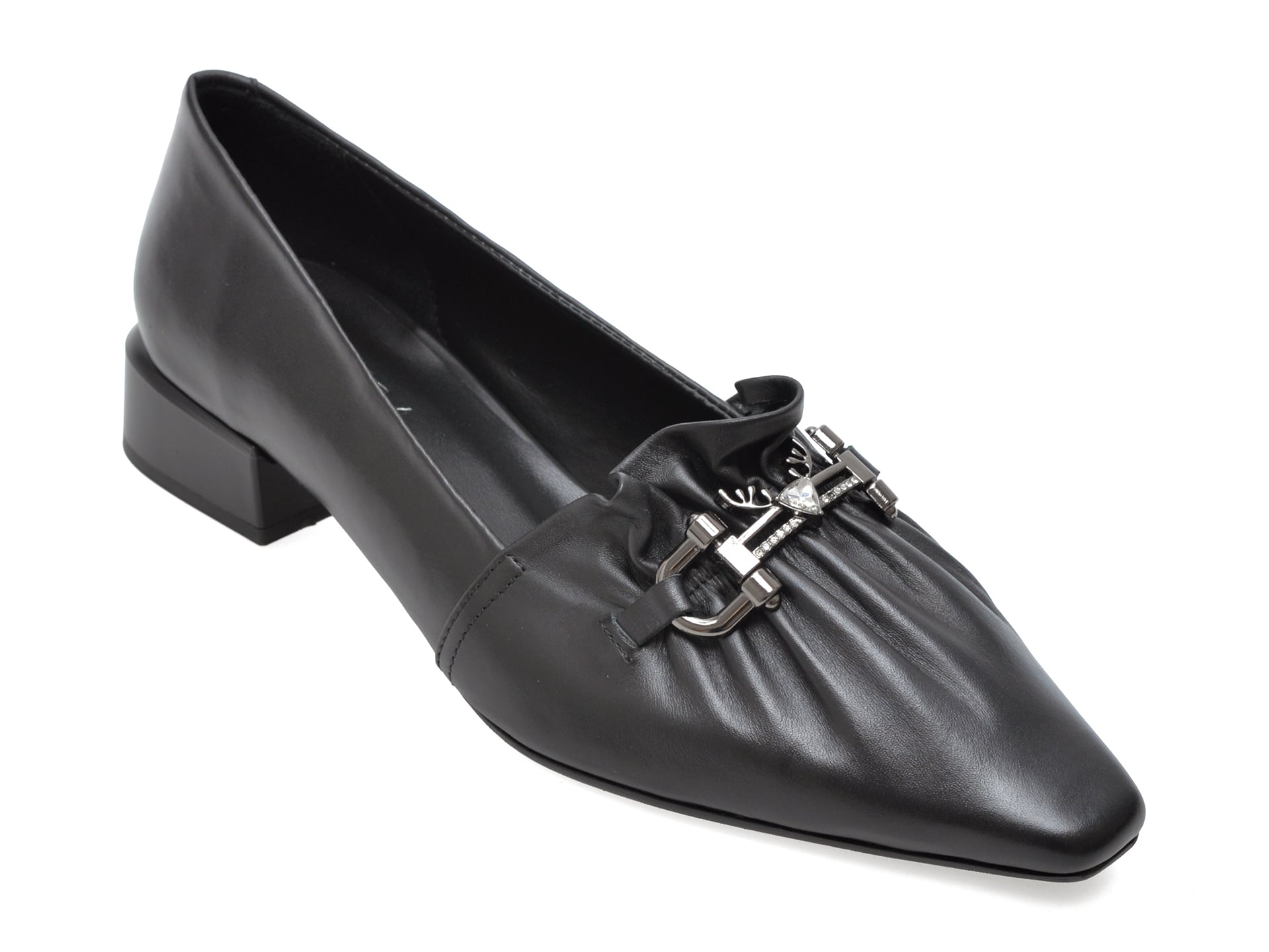 Pantofi eleganti EPICA negri, 354021, din piele naturala