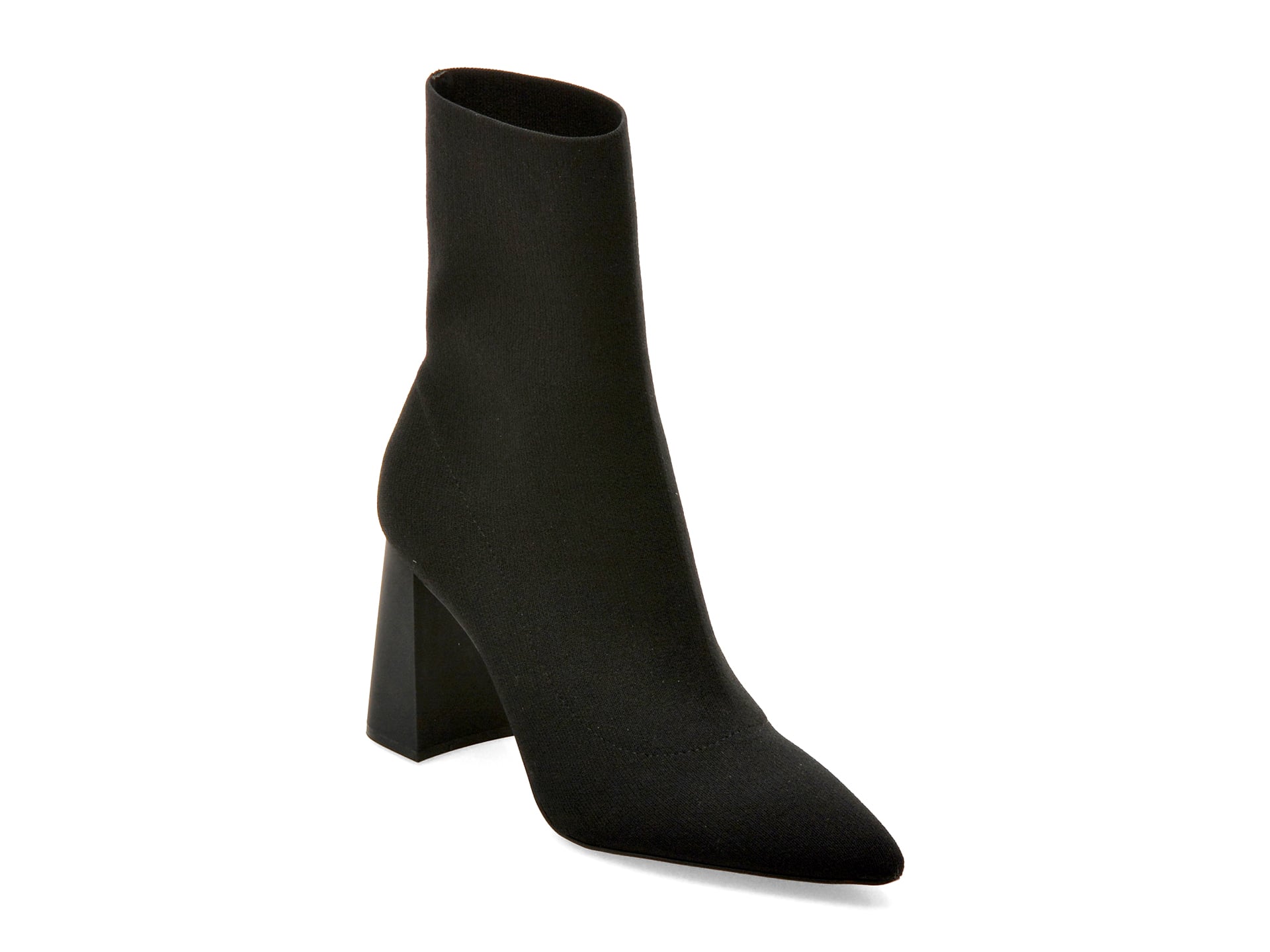 Botine ALDO negre, PLUMTREE 001, din material textil