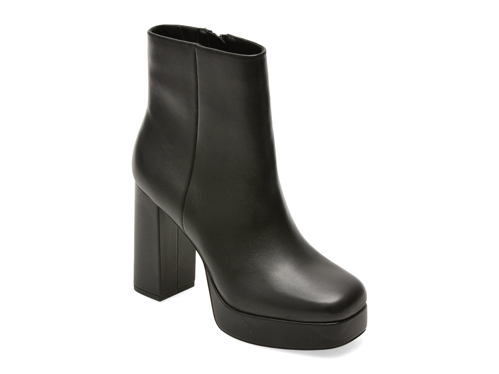 Botine ALDO negre, VAYLEN 001, din piele naturala