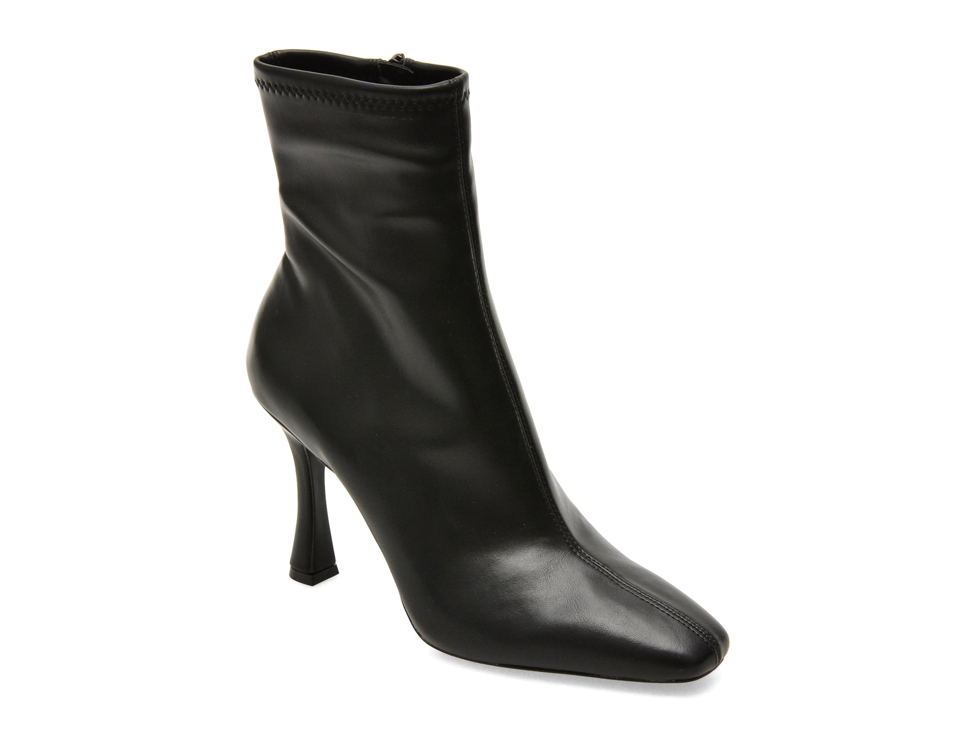 Botine elegante ALDO negre, RANABELILA 001, din piele ecologica
