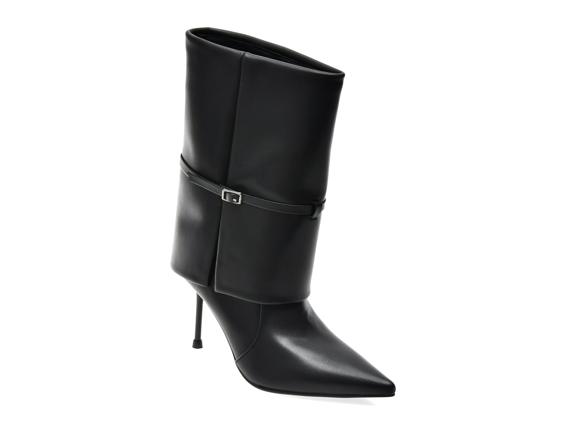 Botine elegante FLAVIA PASSINI negre, AC6504, din piele naturala