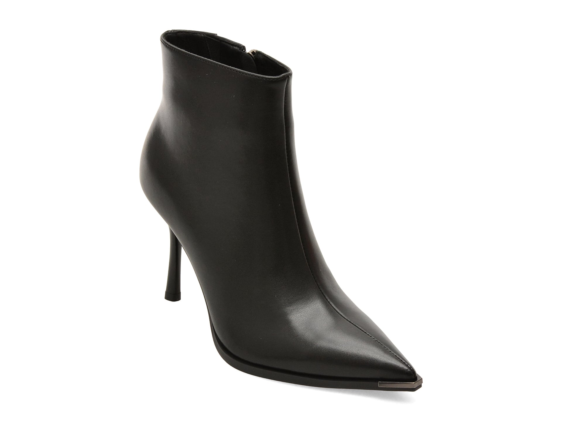 Botine elegante FLAVIA PASSINI negre, ATC417, din piele naturala