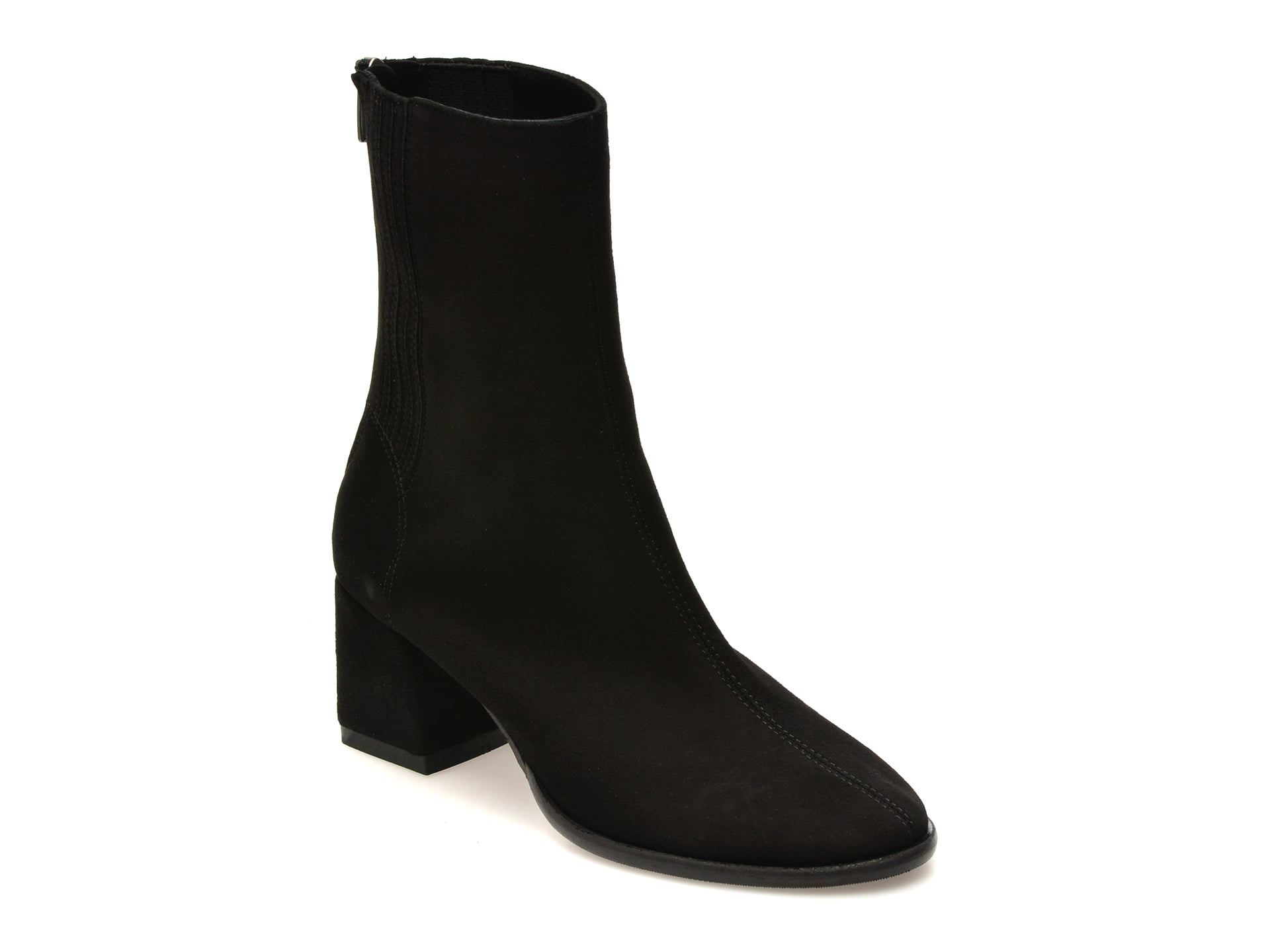 Botine EPICA negre, 2771083, din piele intoarsa