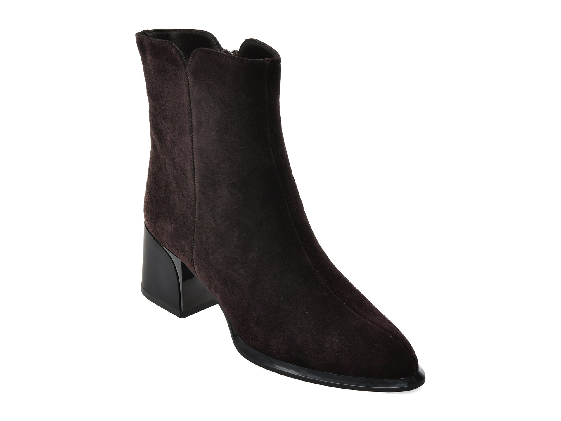 Botine FLAVIA PASSINI maro, 1306G67, din piele intoarsa