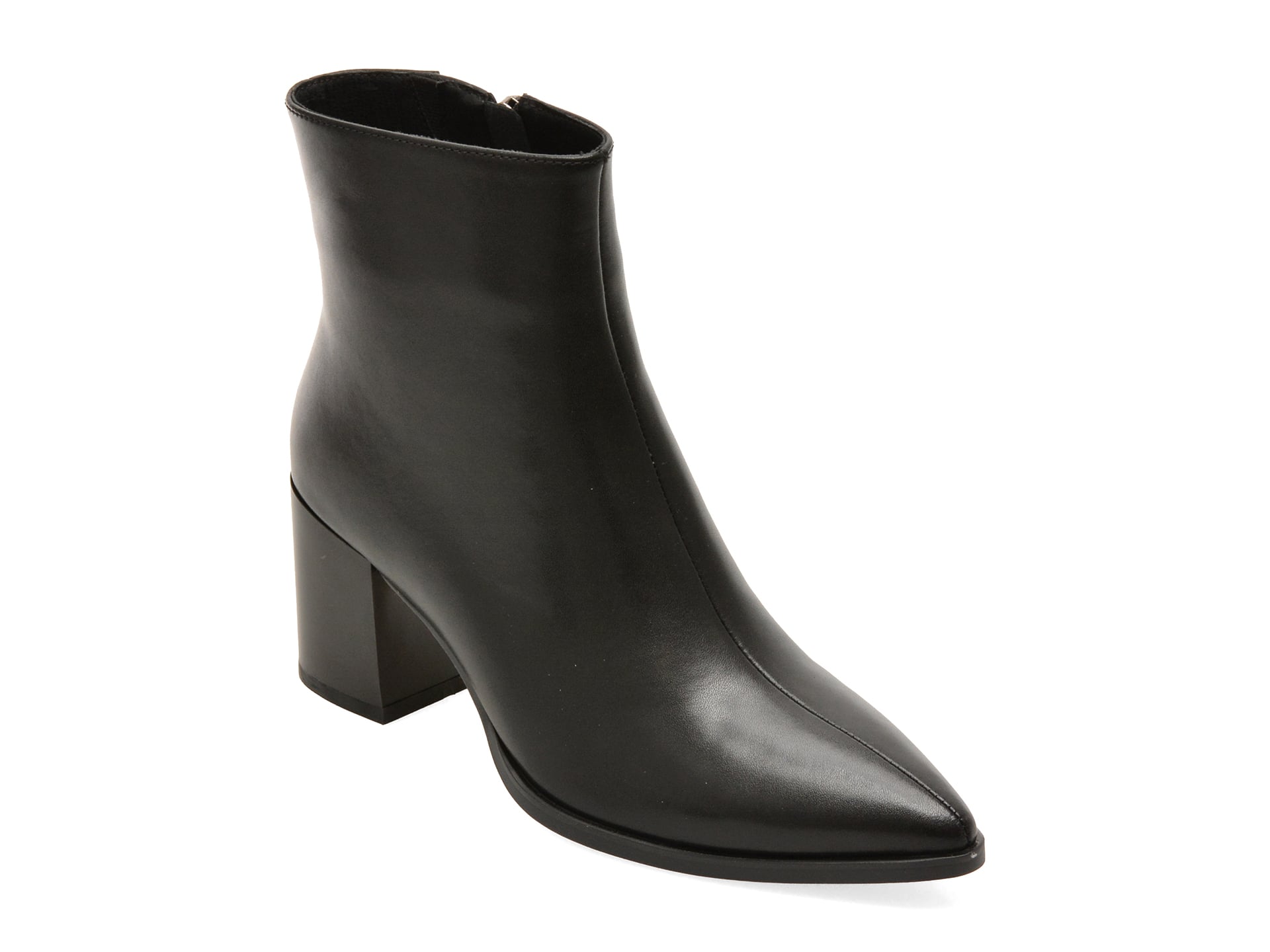 Botine FLAVIA PASSINI negre, 5996Q, din piele naturala