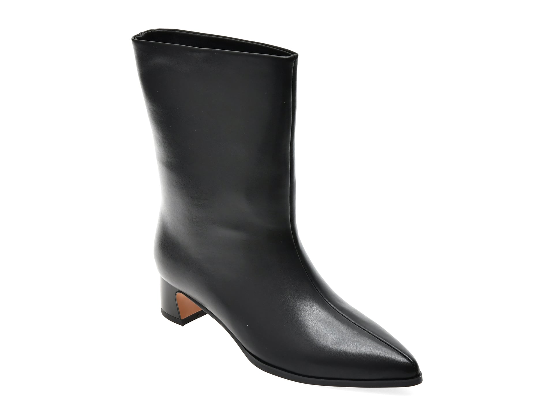 Botine FLAVIA PASSINI negre, AC6576, din piele naturala